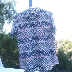 Billabong button front boys shirt